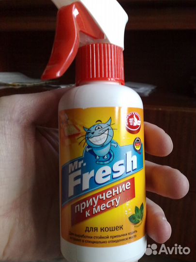 Новый спрей Приучение к месту Mr.Fresh