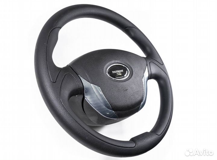 Руль УАЗ Патриот (карбон) Делюкс