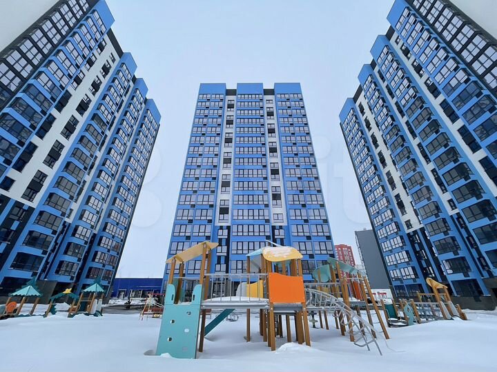 3-к. квартира, 93,3 м², 6/16 эт.