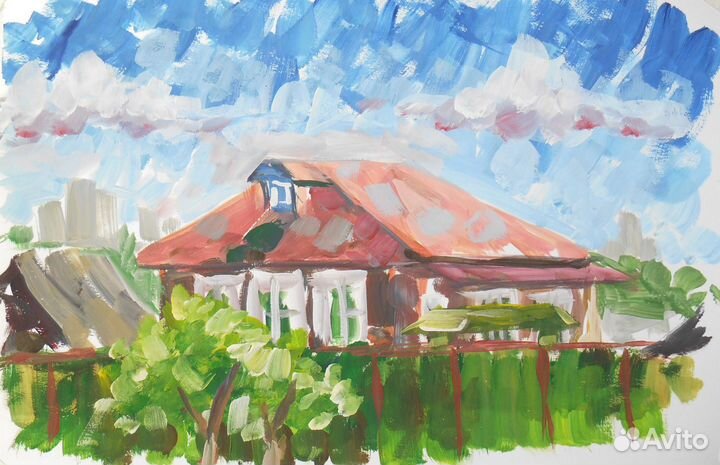 Картина пейзаж