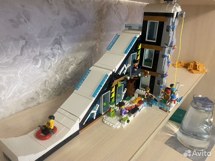 Lego City Лего горнолыжный спуск