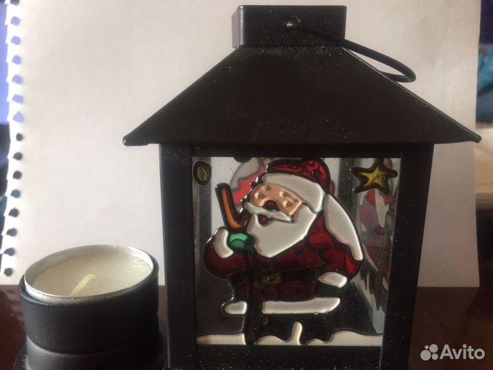 Новогодний Фонарик для свечи