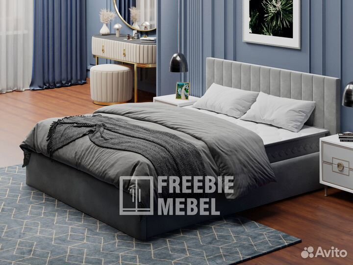 Кровать двуспальная 160*200 с матрасом