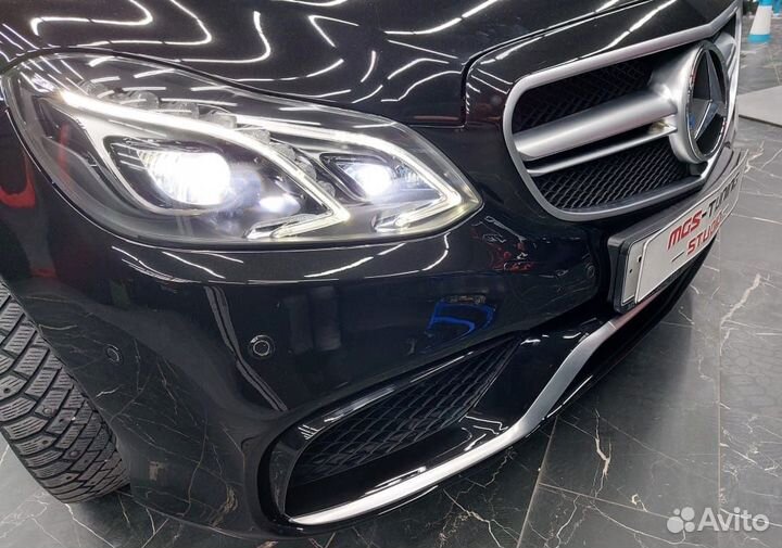 Комплект бампер + Крылья E-Class W212 63 AMG