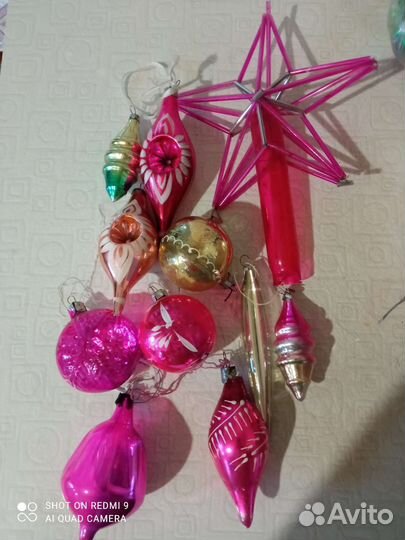 Елочные игрушки СССР