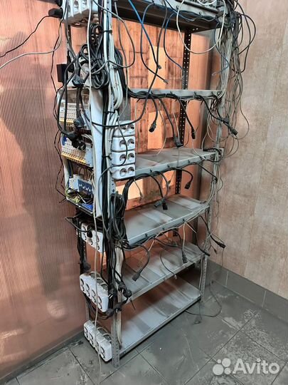 Серверный стеллаж для asic