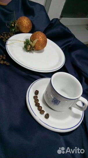 Фарфор кофейный винтаж Тунис