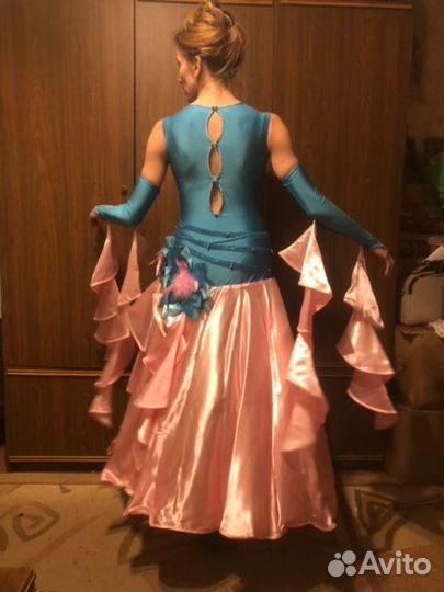 Платье для спортивных бальных танцев стандарт St