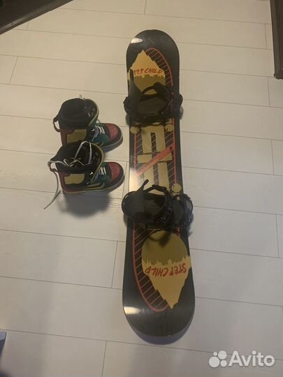 Сноуборд комплект 156