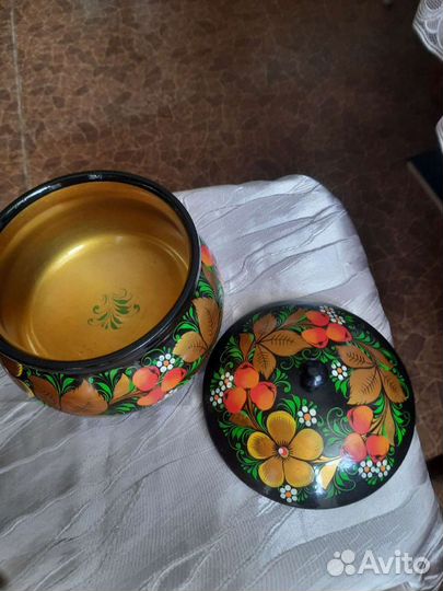 Ваза любого назначения Хохломская роспись