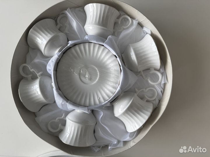 Кофейный сервиз lenardi на 6 персон