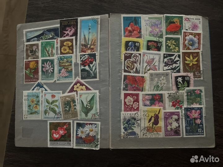 Альбом с почтовыми марками
