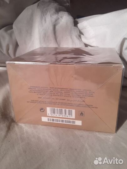 My burberry духи 90ml в коробке оригинал