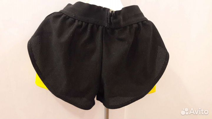 Шорты гимнастические двойные