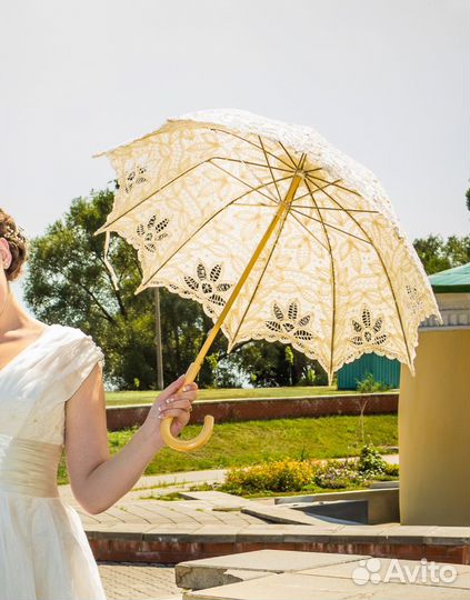 Зонт кружевной от солнца
