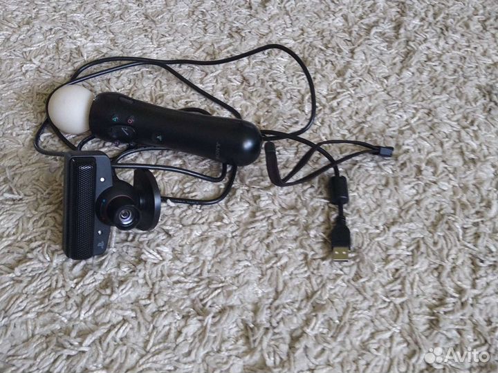 PS move PS3 PS4 камера и контроллер