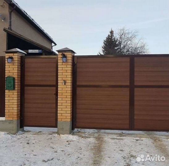 Ворота распашные