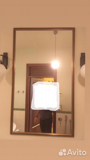 Зеркало большое в раме