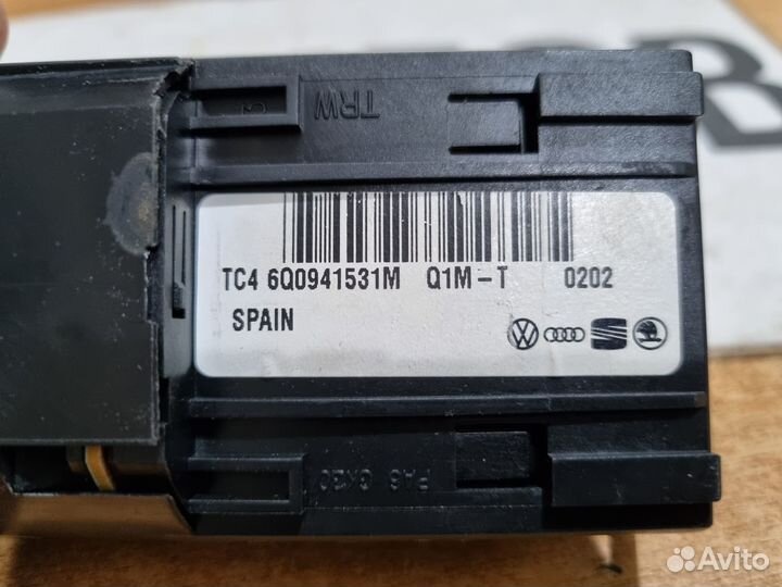 Переключатель света фольксваген поло 2012 год