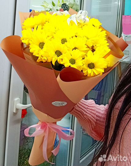 Букет ромашек