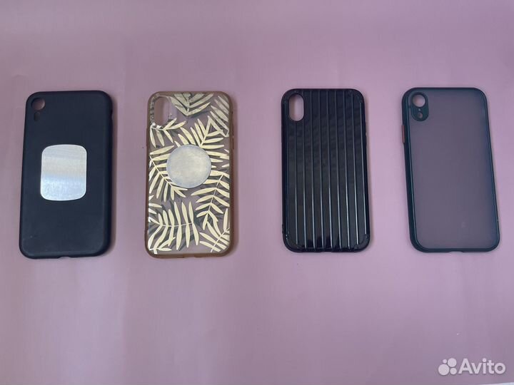 Чехол на iPhone xr 4 шт