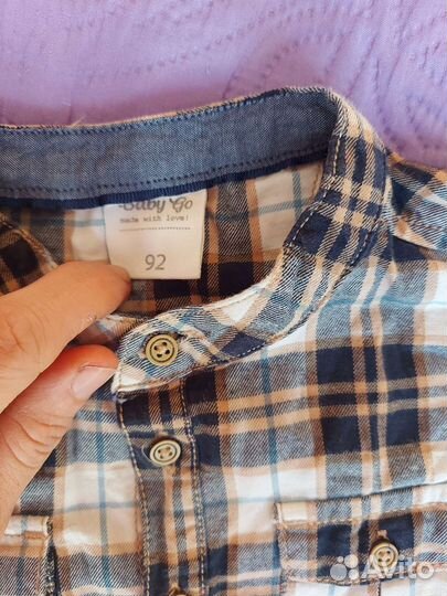 Рубашка для мальчика 92-98