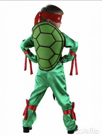 Костюм карнавальный Черапашка ninja, 116 см