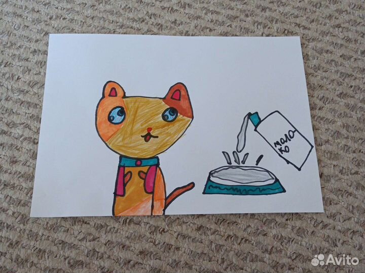 Рисую рисунки и котиков