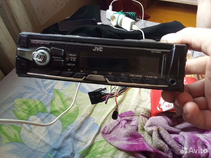 Магнитола jvc