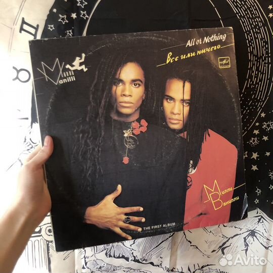 Виниловая пластинка Милли Ванилли