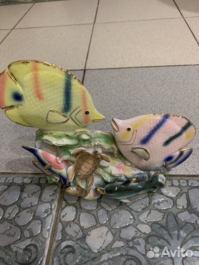 Рыбы декоративный фарфор