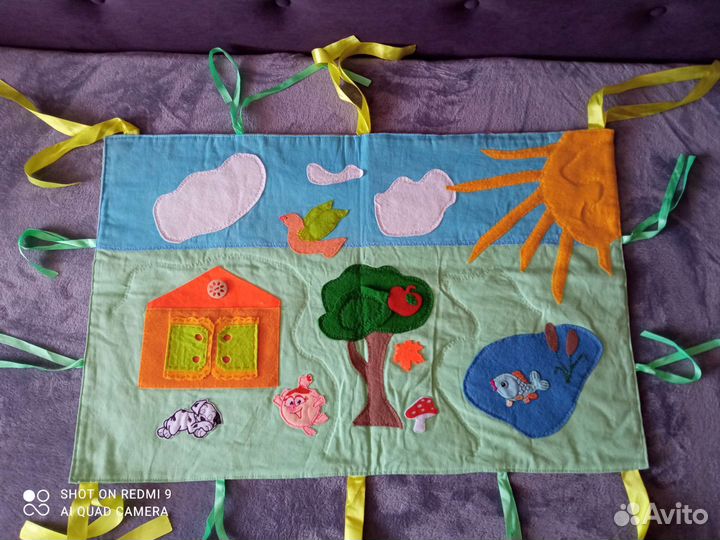 Бортик в детскую кроватку