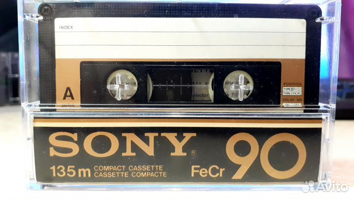 Аудиокассета sony FeCr