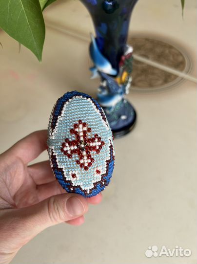 Яйцо из бисера