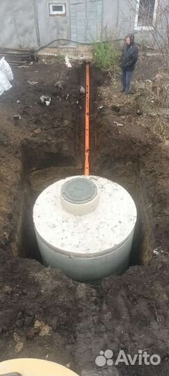Сливная яма под ключ