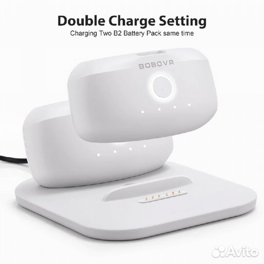 Двойная зарядная станция bobovr Twin Charger для O