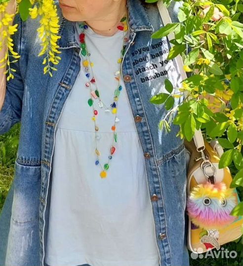 Бусы из чешского стекла