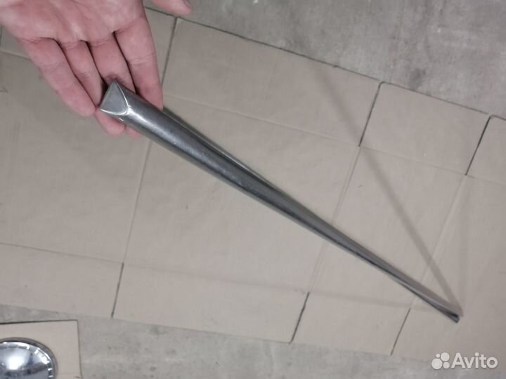 Молдинги порогов хром ваз 2101 2102 Жигули