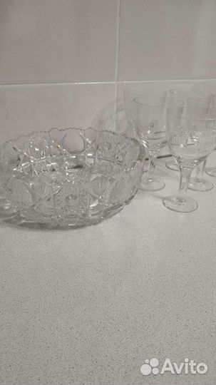 Хрустальная посуда СССР