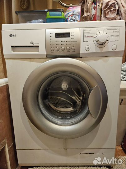Стиральная машина бу lg 5 кг