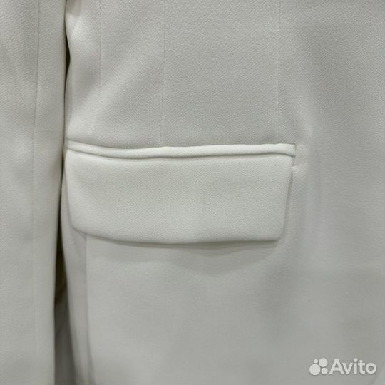 Брючный костюм zara белый женский