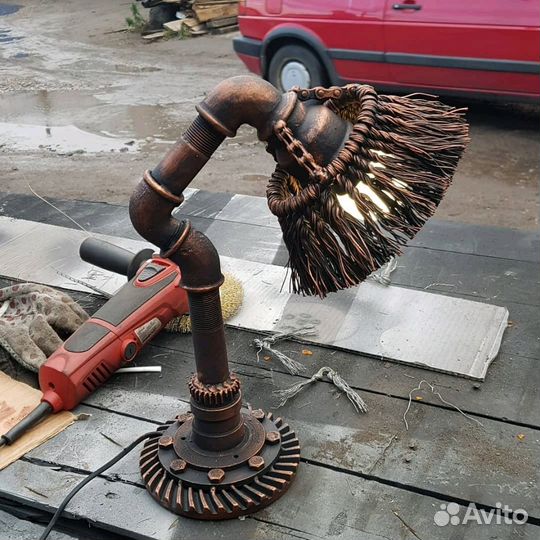 Торшер светильник стимпанк