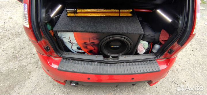 Короб для сабвуфера 12 на трубе