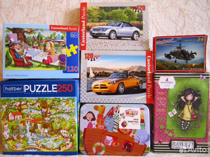 Пазлы Clementoni Совы, Ravensburger, Trefl