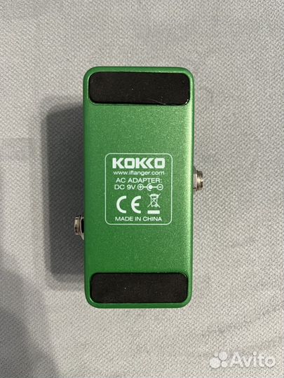 Гитарная педаль Kokko overdrive, блок питания AMT