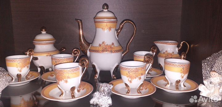 Кофейный сервиз новый