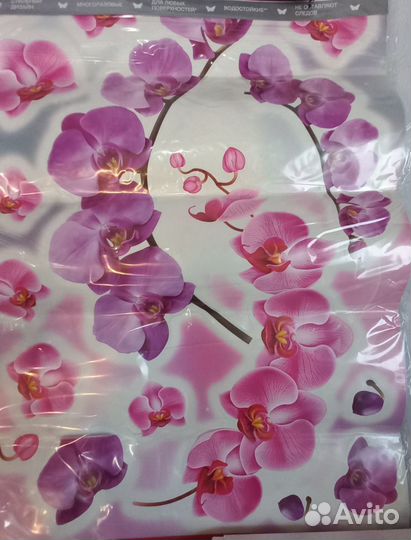 Наклейки на стену интерьерные Орхидеи