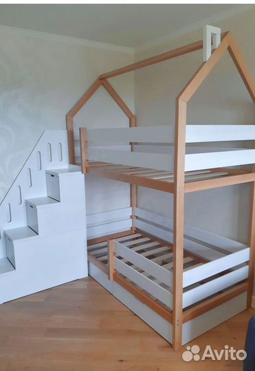 Детская кровать домик