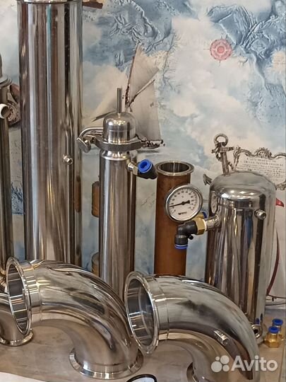 Дефлегматор узел отбора холодильник доохладитель