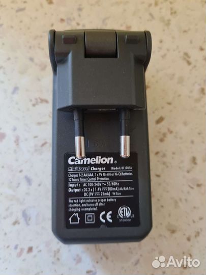 Зарядное устройство Camelion BC 1001A